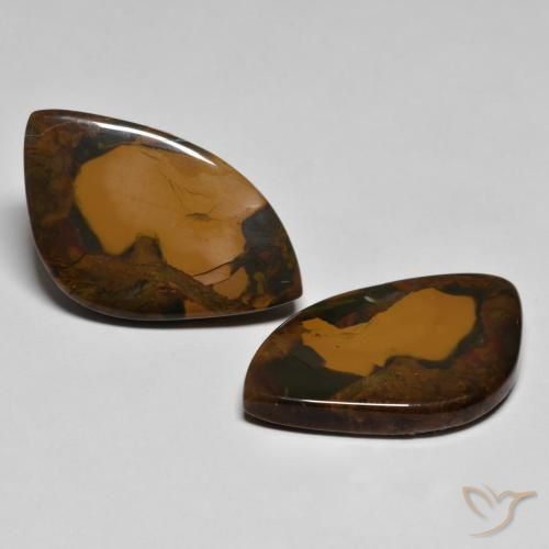 Gemme di Diaspro Multicolore naturale da 23.09 ct, Taglio a fantasia, Opaco