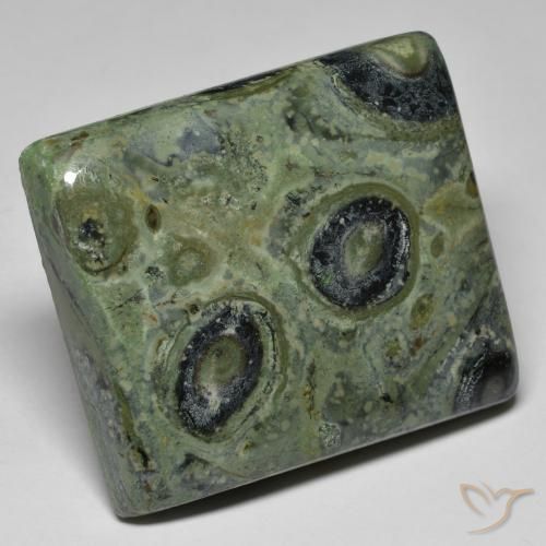 59.84ct Naturale Multicolore Diaspro, Taglio a baguette, Opaco