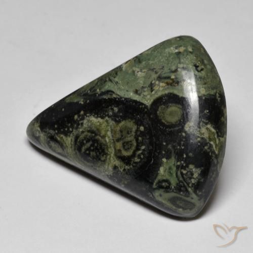 Diaspro Multicolore naturale da 35.75 ct, Forma a pera, Opaco