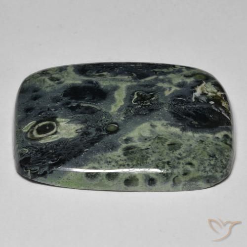 Diaspro Multicolore naturale da 35.95 ct, Cuscino, Opaco