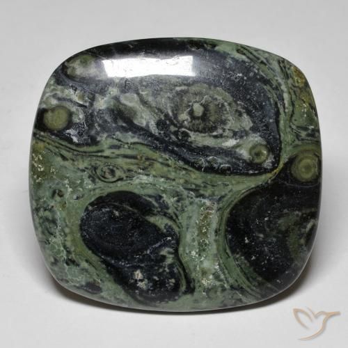 Diaspro Multicolore naturale da 39.04 ct, Cuscino, Opaco