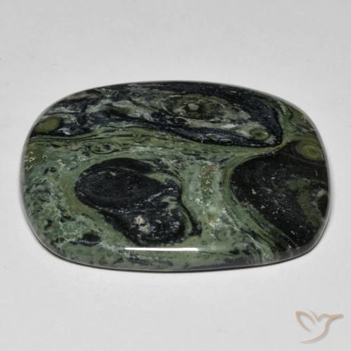 Diaspro Multicolore naturale da 39.04 ct, Cuscino, Opaco