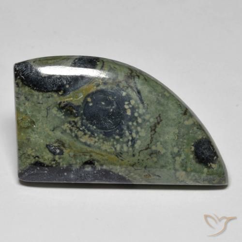 Diaspro Multicolore naturale da 34.91 ct, Taglio a fantasia, Opaco