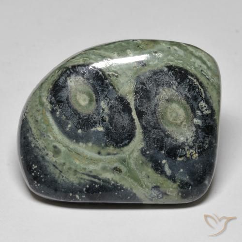 38.02ct Naturale Multicolore Diaspro, Taglio a fantasia, Opaco