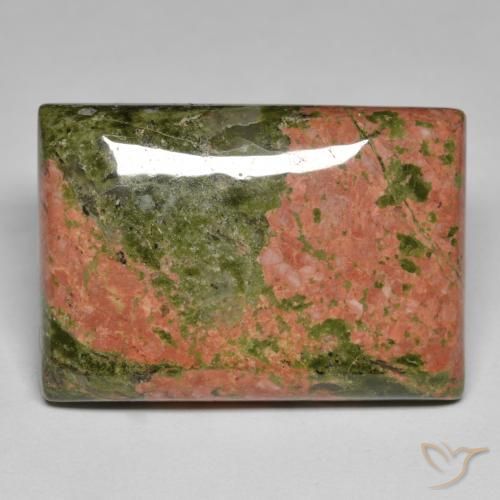 Diaspro Multicolore naturale da 48.33 ct, Taglio a baguette, Opaco