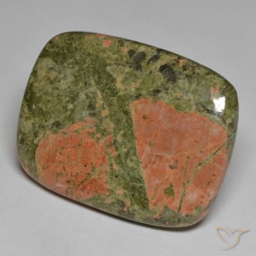 46.24ct Naturale Multicolore Diaspro, Cuscino, Opaco