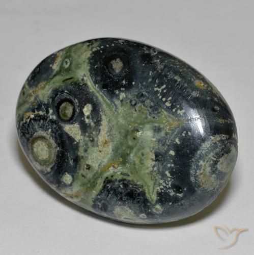 Diaspro Multicolore naturale da 63.38 ct, Ovale, Opaco