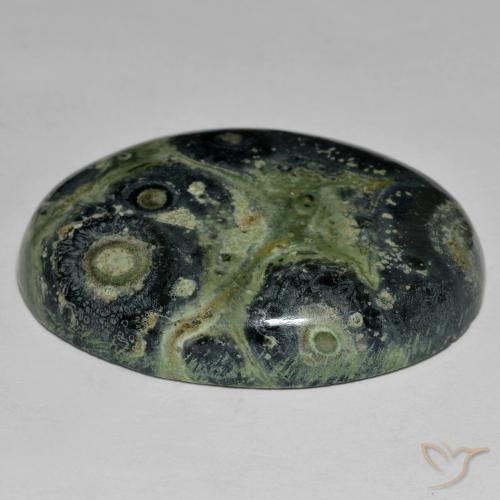 Diaspro Multicolore naturale da 63.38 ct, Ovale, Opaco
