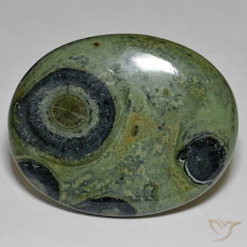 63.65ct Naturale Multicolore Diaspro, Ovale, Opaco