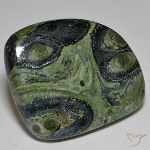 49.58ct Naturale Multicolore Diaspro, Taglio a fantasia, Opaco