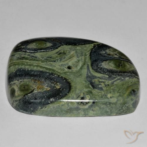 Diaspro Multicolore naturale da 49.58 ct, Taglio a fantasia, Opaco