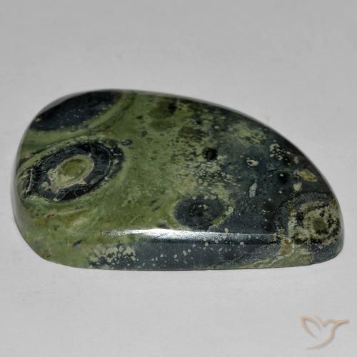 Diaspro Multicolore naturale da 42.95 ct, Taglio a fantasia, Opaco