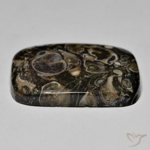 Diaspro Multicolore naturale da 23.67 ct, Cuscino, Opaco