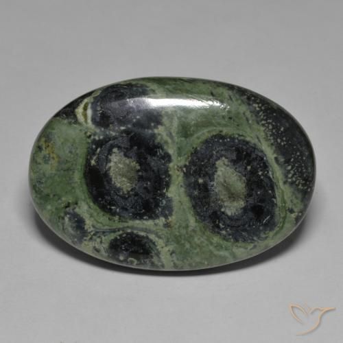 Diaspro Multicolore naturale da 59.63 ct, Ovale, Opaco
