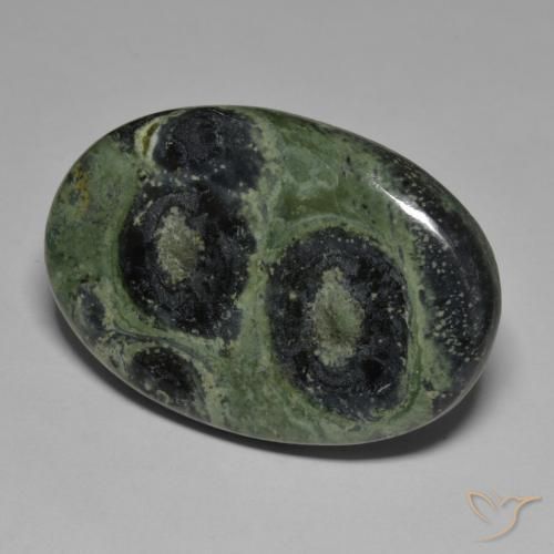 Diaspro Multicolore naturale da 59.63 ct, Ovale, Opaco