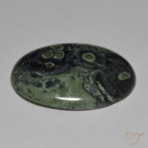 Diaspro Multicolore naturale da 36.38 ct, Ovale, Opaco