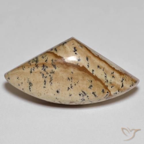 16.32ct Naturale Multicolore Diaspro, Taglio a fantasia, Opaco