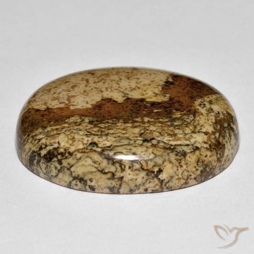 Diaspro Multicolore naturale da 32.88 ct, Ovale, Opaco