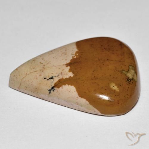 Diaspro Multicolore naturale da 28.97 ct, Forma a pera, Opaco