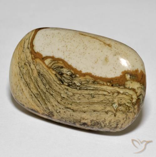 Diaspro Multicolore naturale da 34.74 ct, Cuscino, Opaco