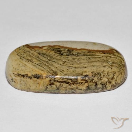 Diaspro Multicolore naturale da 34.74 ct, Cuscino, Opaco