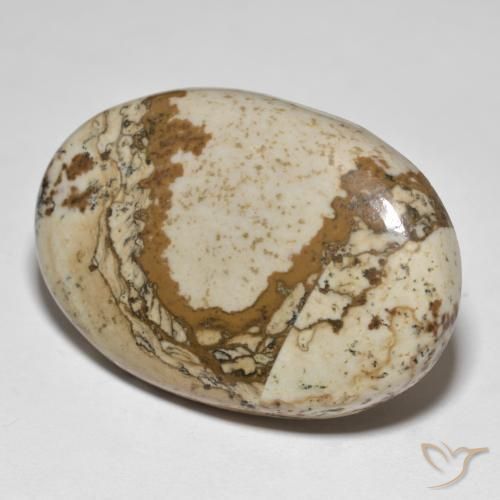 Diaspro Multicolore naturale da 42.85 ct, Ovale, Opaco