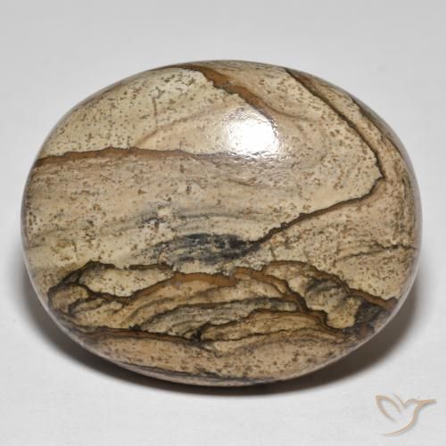 Diaspro Multicolore naturale da 50.05 ct, Ovale, Opaco