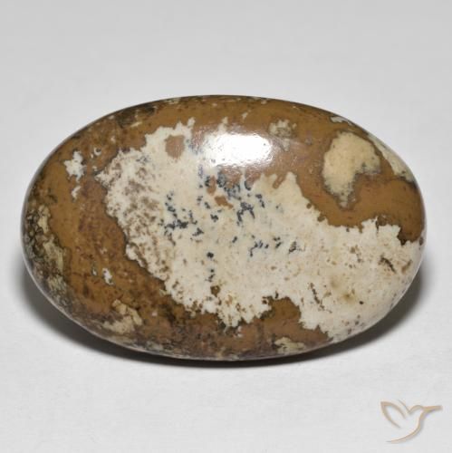Diaspro Multicolore naturale da 34.78 ct, Ovale, Opaco