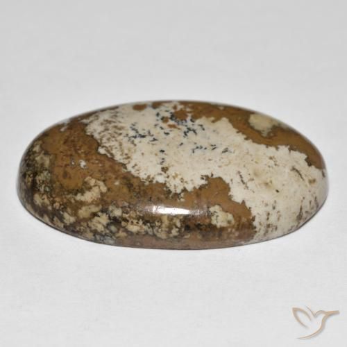 Diaspro Multicolore naturale da 34.78 ct, Ovale, Opaco