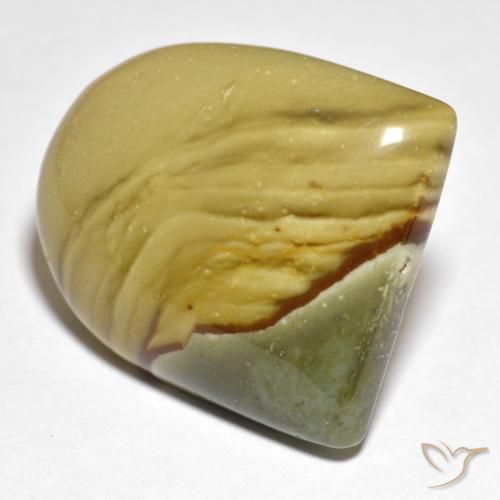 25.90ct Naturale Multicolore Diaspro, Taglio a fantasia, Opaco