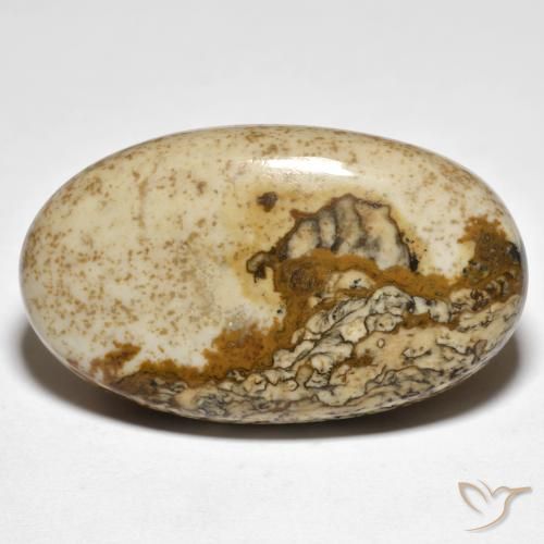 29.80ct Naturale Multicolore Diaspro, Ovale, Opaco