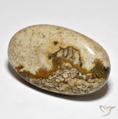 Diaspro Multicolore naturale da 29.80 ct, Ovale, Opaco