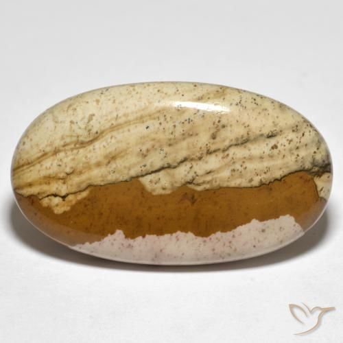 26.83ct Naturale Multicolore Diaspro, Ovale, Opaco