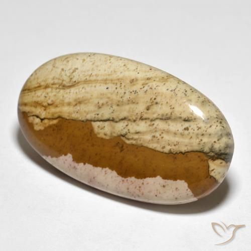 Diaspro Multicolore naturale da 26.83 ct, Ovale, Opaco