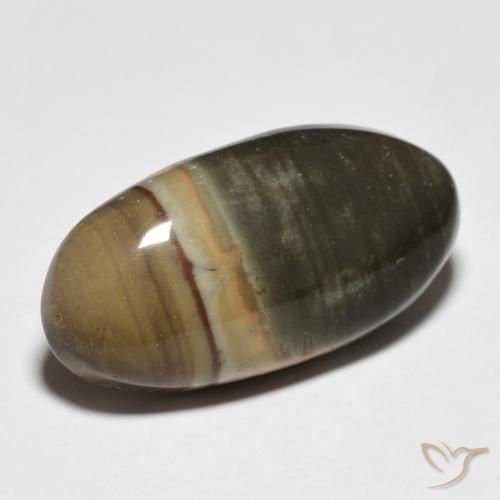 Diaspro Multicolore naturale da 13.77 ct, Ovale, Opaco