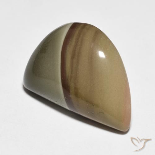 Diaspro Multicolore naturale da 11.50 ct, Taglio a fantasia, Opaco