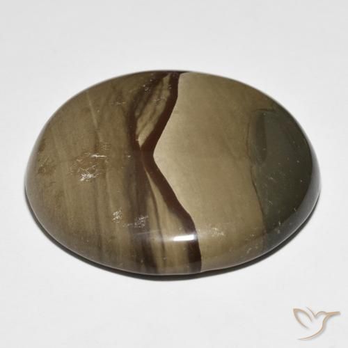 Diaspro Multicolore naturale da 88.57 ct, Rotondo, Opaco