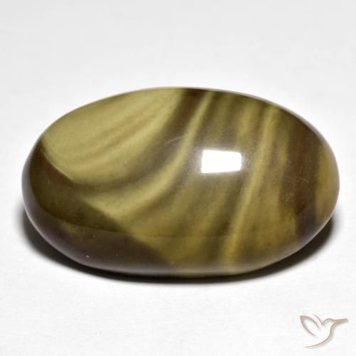 19.44ct Naturale Multicolore Diaspro, Ovale, Opaco