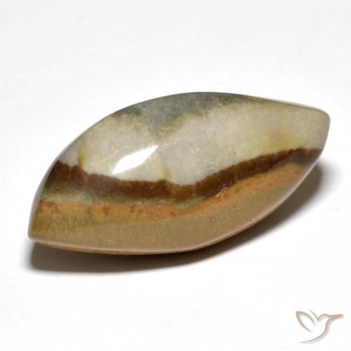 Diaspro Multicolore naturale da 21.20 ct, Taglio a fantasia, Opaco