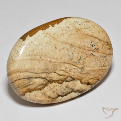 Diaspro Multicolore naturale da 51.55 ct, Ovale, Opaco