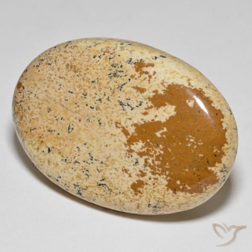 Diaspro Multicolore naturale da 52.82 ct, Ovale, Opaco
