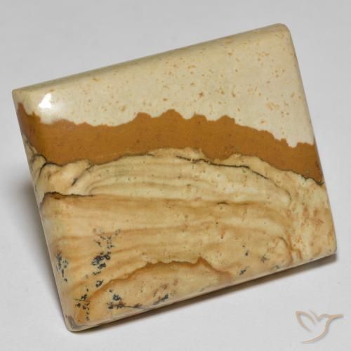 Diaspro Multicolore naturale da 42.90 ct, Taglio a baguette, Opaco