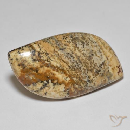 Diaspro Multicolore naturale da 35.50 ct, Taglio a fantasia, Opaco