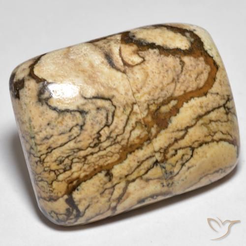 Diaspro Multicolore naturale da 32.92 ct, Cuscino, Opaco
