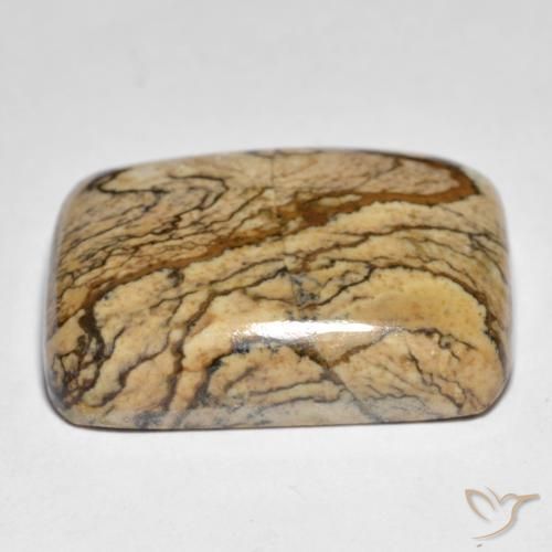 Diaspro Multicolore naturale da 32.92 ct, Cuscino, Opaco