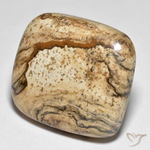 Diaspro Multicolore naturale da 31.61 ct, Cuscino, Opaco