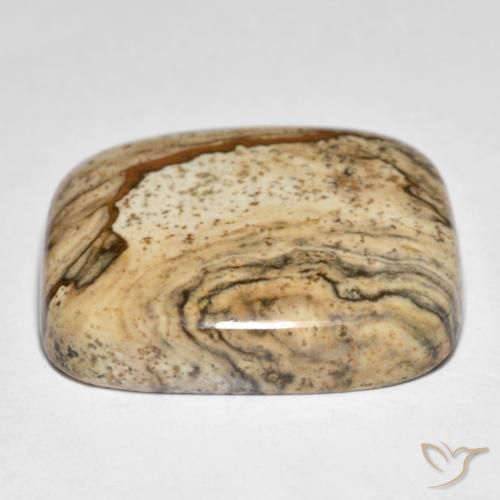 Diaspro Multicolore naturale da 31.61 ct, Cuscino, Opaco