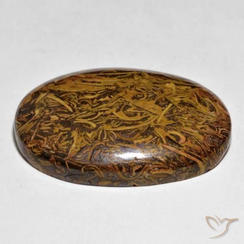 Diaspro Multicolore naturale da 62.43 ct, Ovale, Opaco