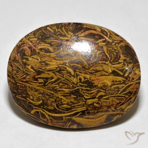 57.24ct Naturale Multicolore Diaspro, Ovale, Opaco