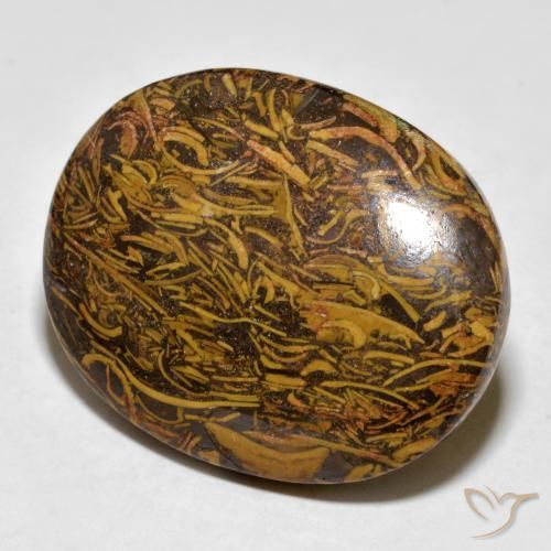 Diaspro Multicolore naturale da 57.24 ct, Ovale, Opaco